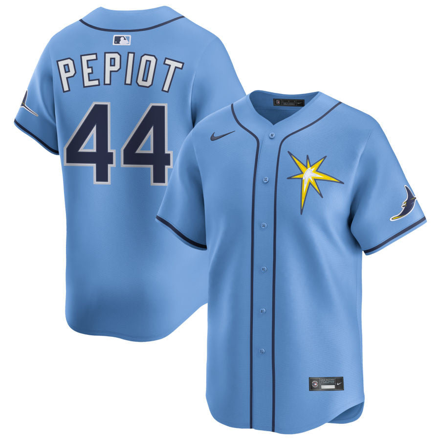 Ryan Pepiot Tampa Bay Rays 2025 Alternate Limited Jersey - Light Blue