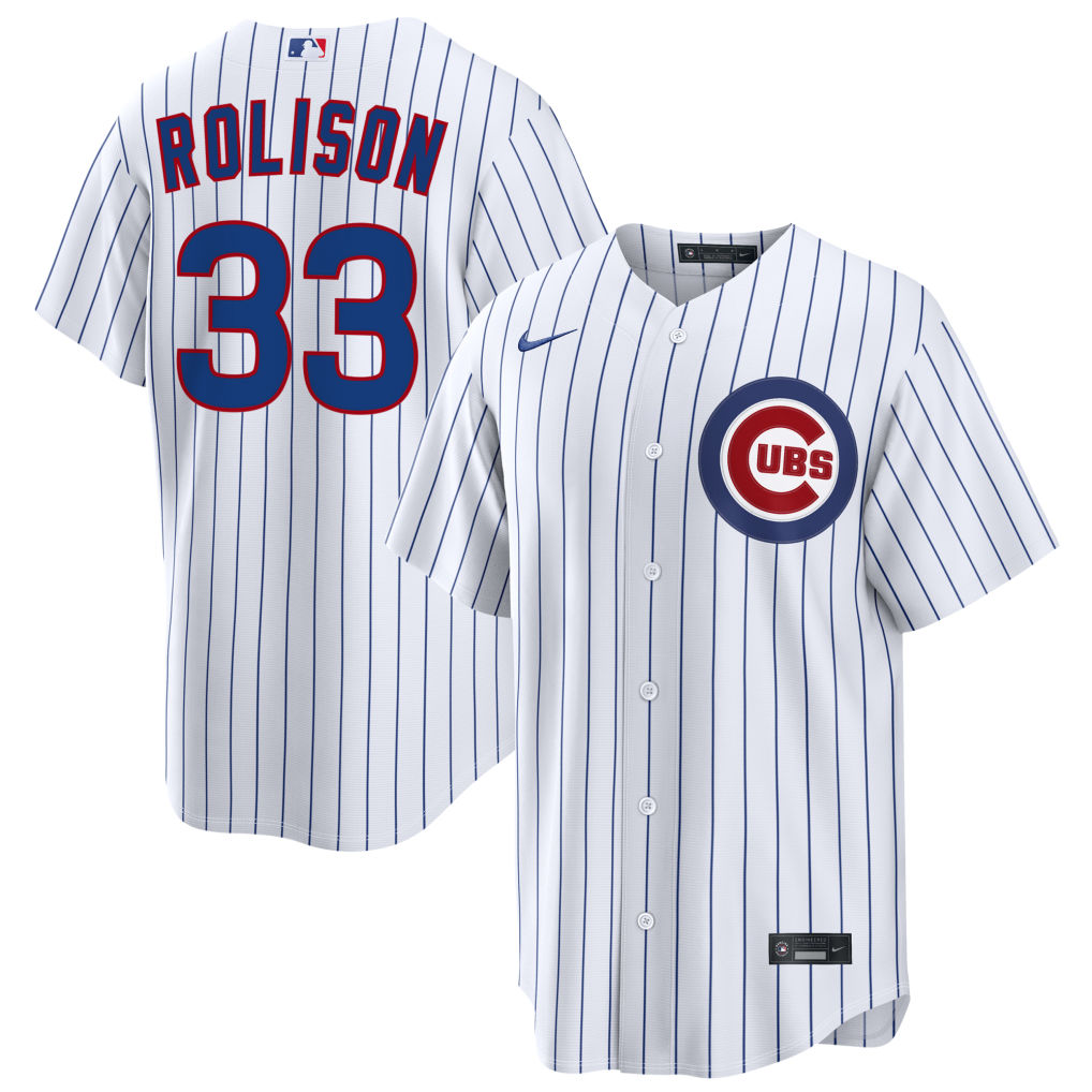 Ryan Rolison Chicago Cubs 2026 Home Jersey - White