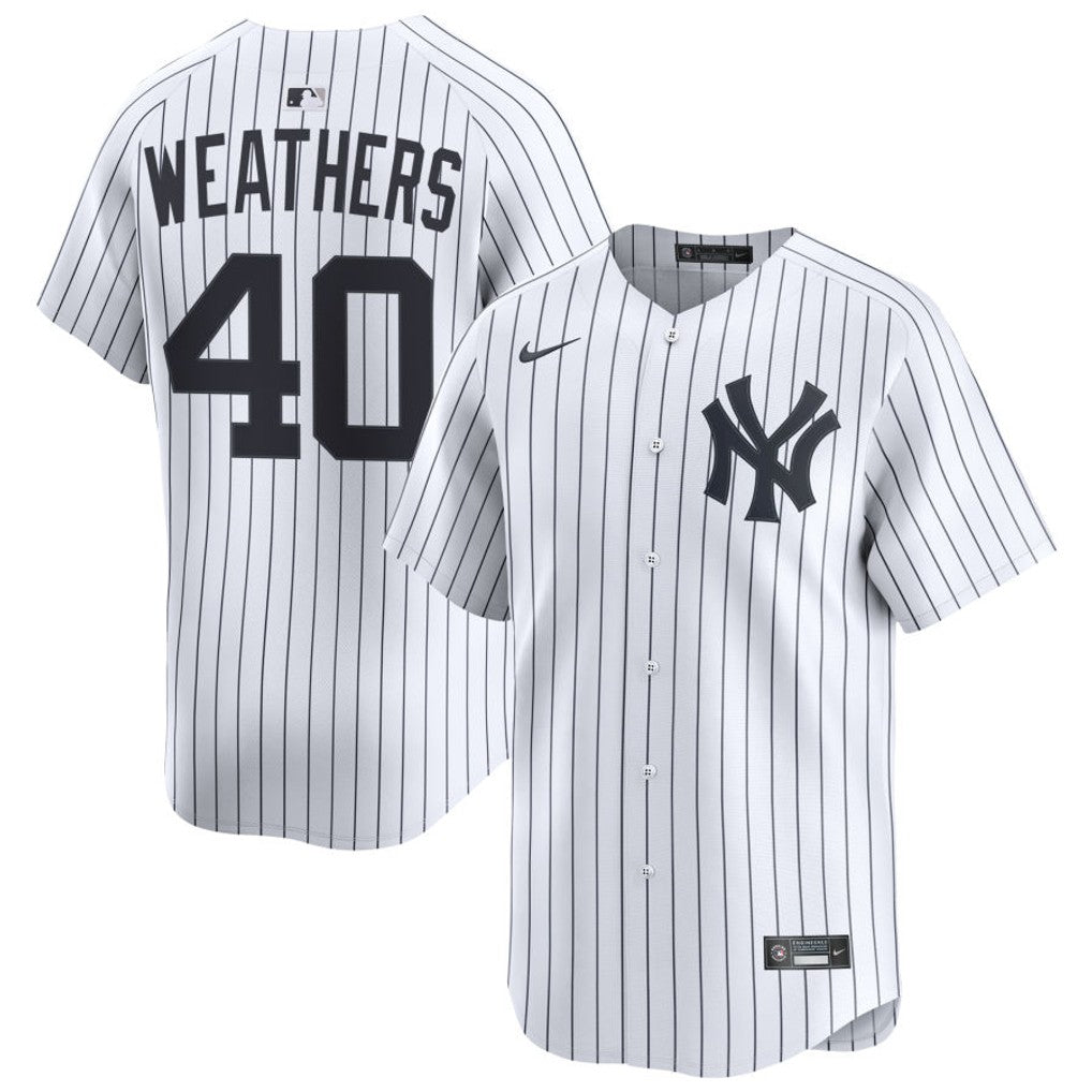 Ryan Weathers New York Yankees 2026 Home Limited Jersey - White