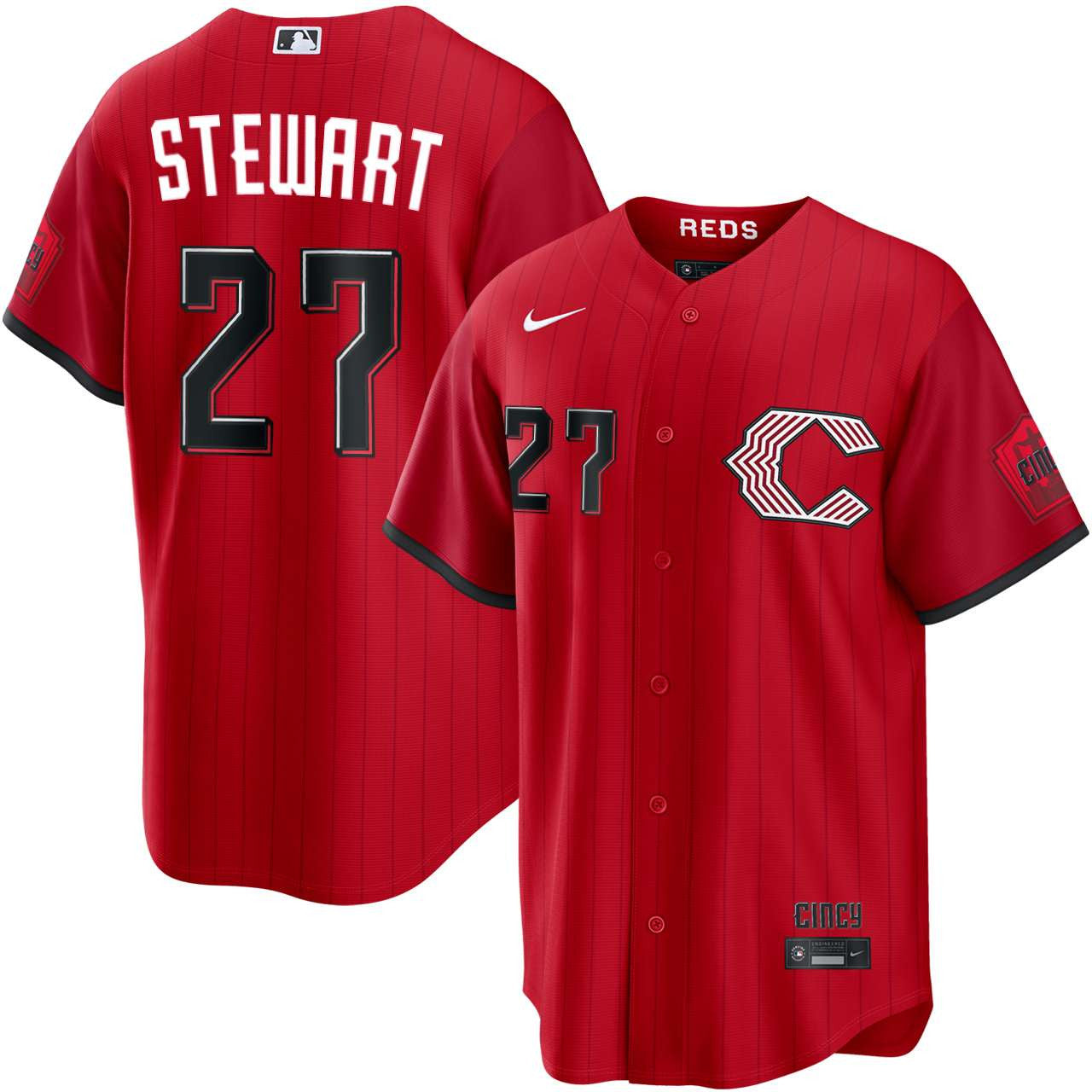 Sal Stewart Cincinnati Reds 2026 City Connect Limited Jersey - Red