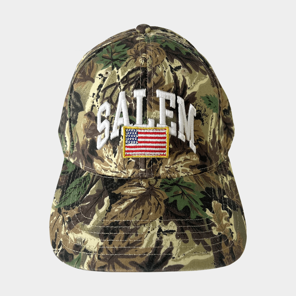 Salem Merch 2026 American Flag Camo Hat Salem Band Merch Gifts For Brothers
