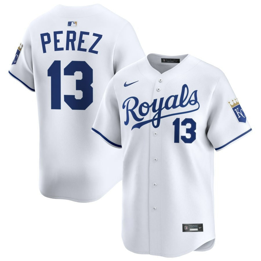 Salvador Perez Kansas City Royals 2025 Home Limited Jersey - White
