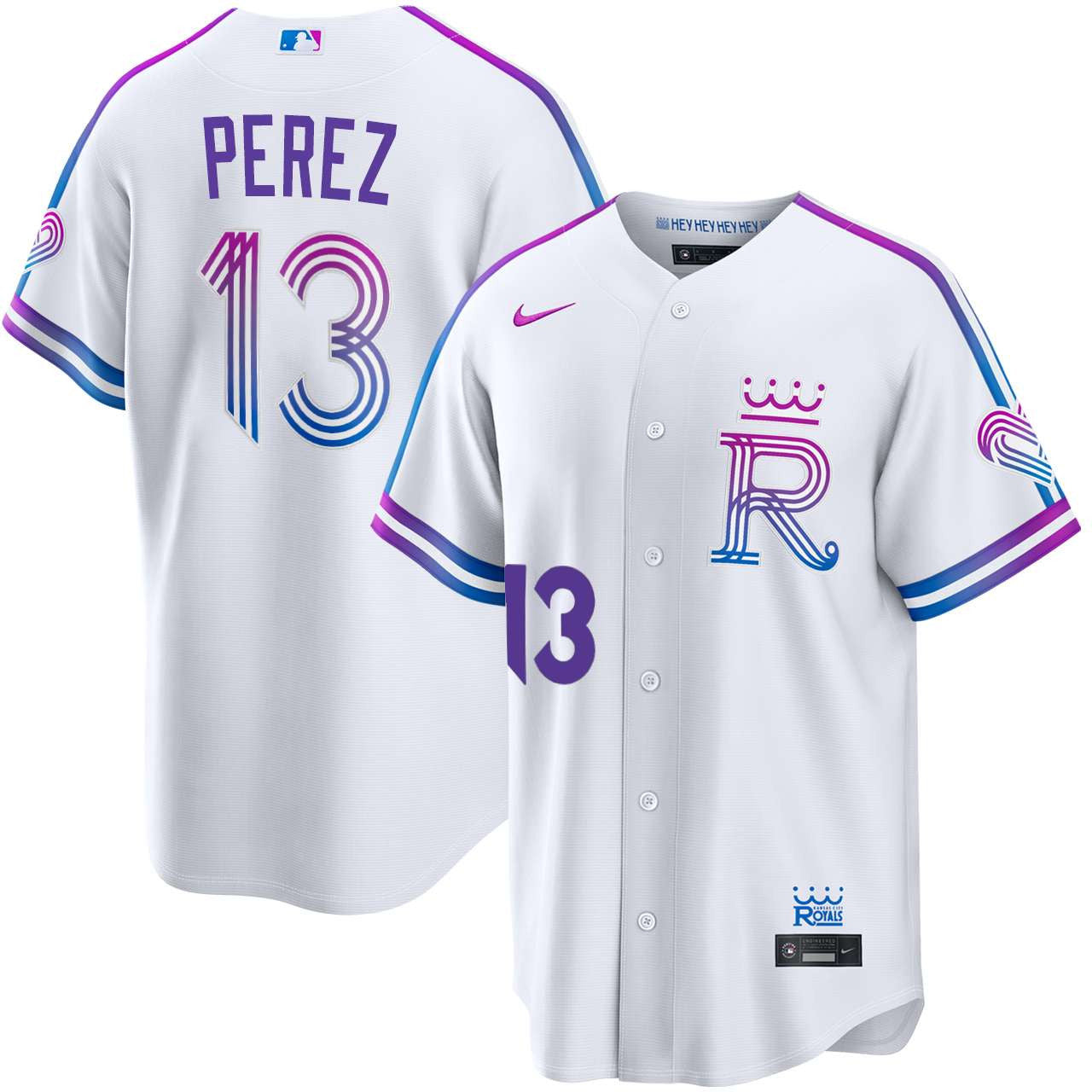 Salvador Perez Kansas City Royals 2026 City Connect Jersey - White
