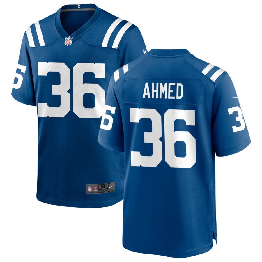 Salvon Ahmed Indianapolis Colts 2025 Game Jersey - Royal