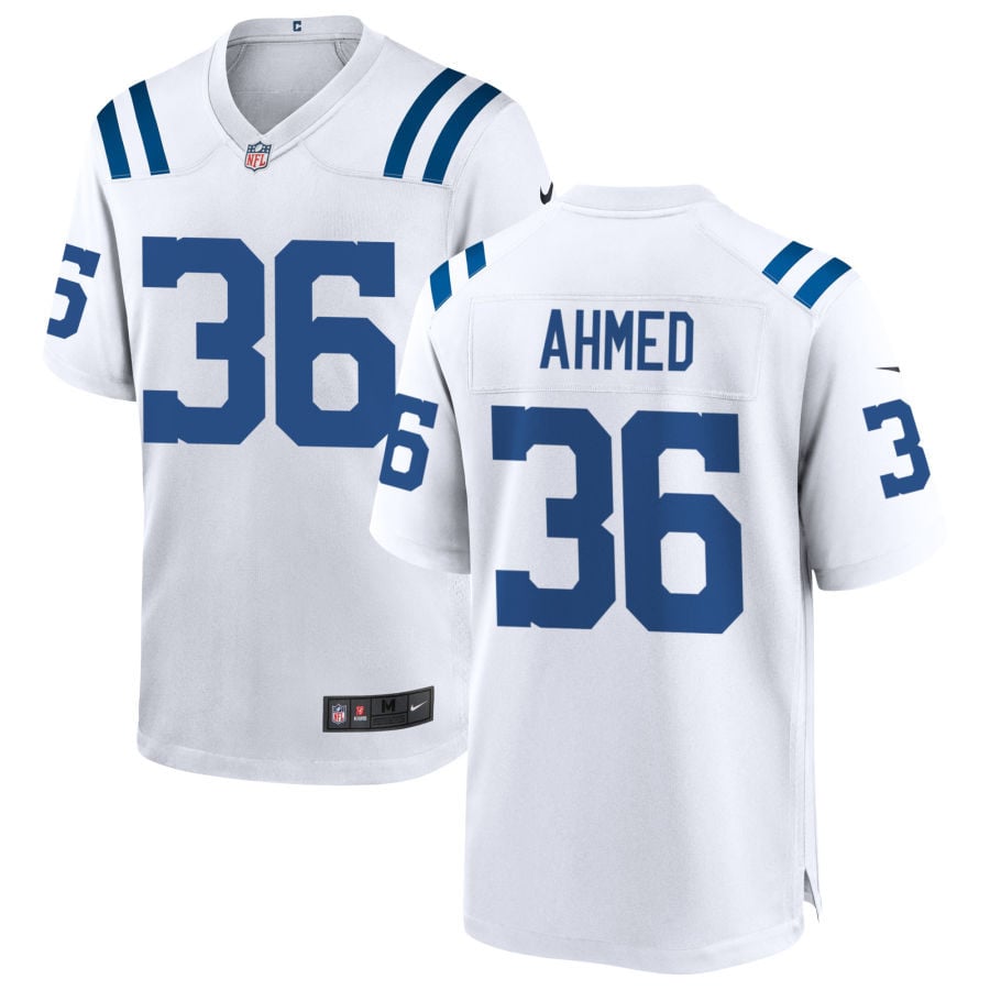 Salvon Ahmed Indianapolis Colts 2025 Game Jersey - White