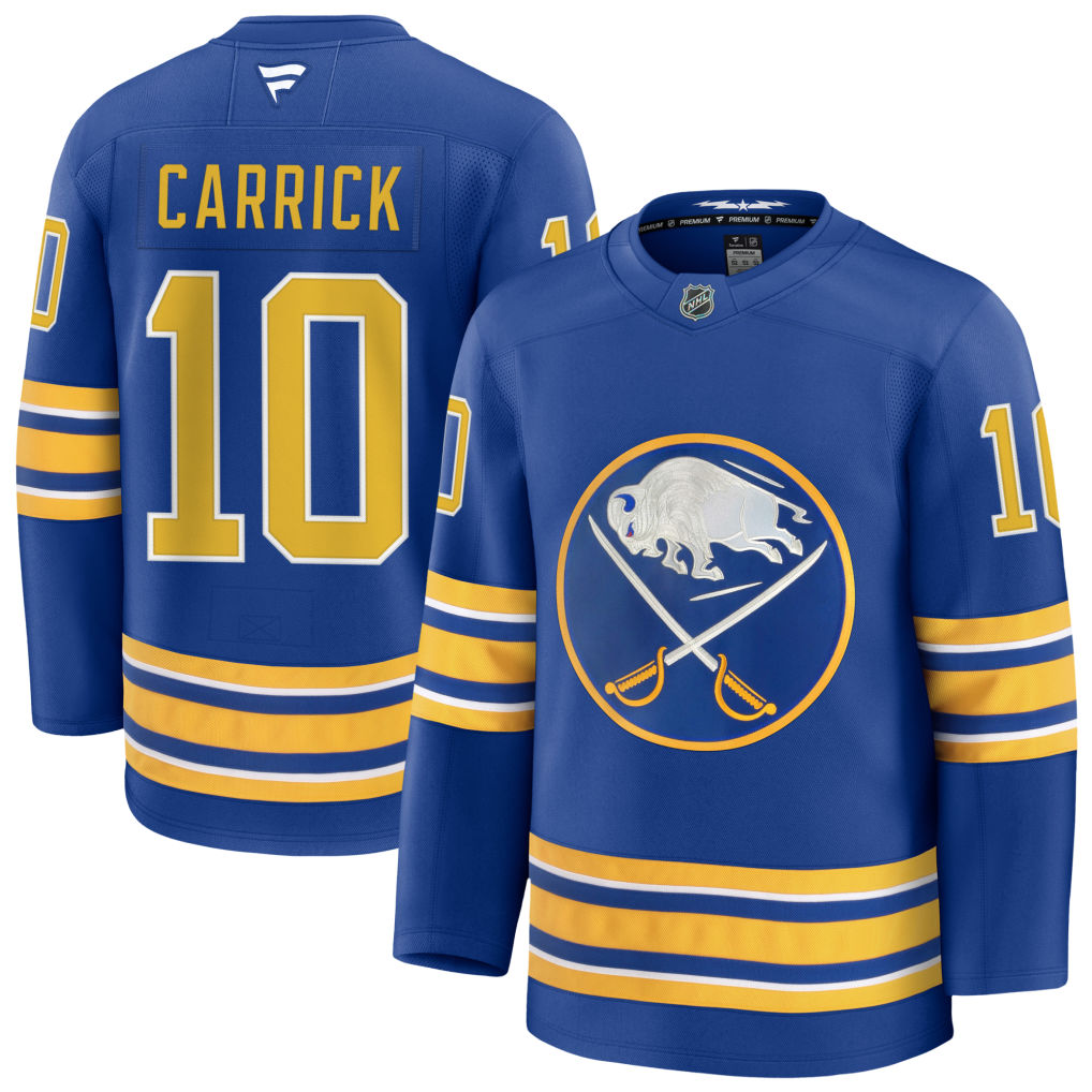 Sam Carrick Buffalo Sabres 2026 Home Premium Jersey - Royal
