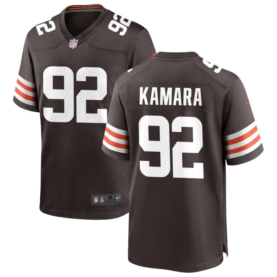 Sam Kamara Cleveland Browns 2025 Game Jersey - Brown