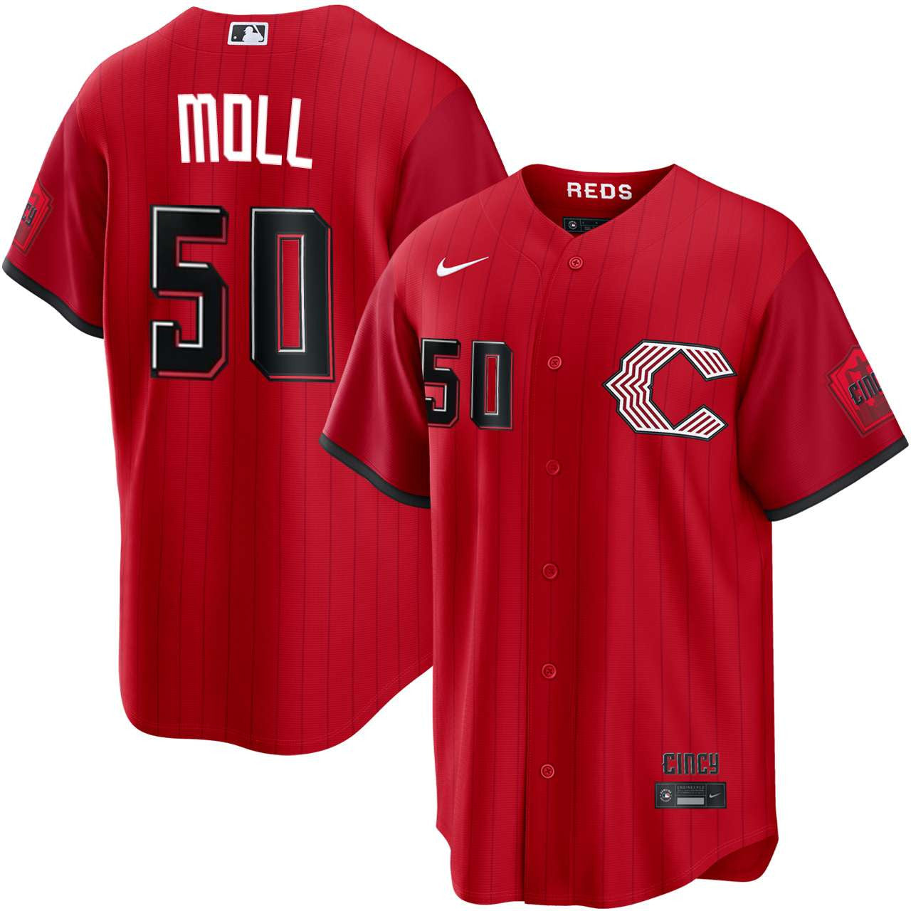 Sam Moll Cincinnati Reds 2026 City Connect Limited Jersey - Red