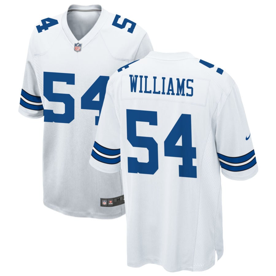 Sam Williams Dallas Cowboys 2025 Game Jersey - White