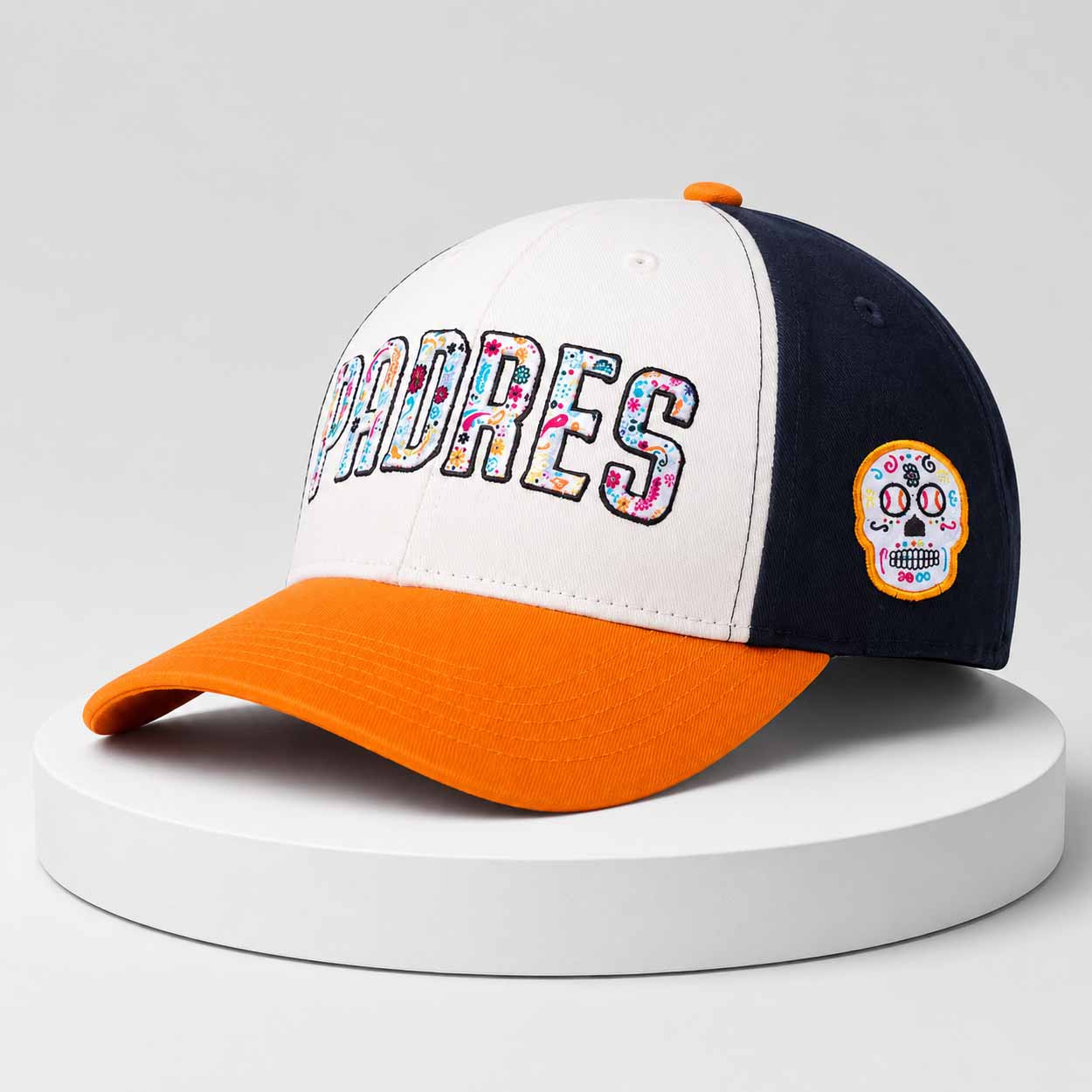 San Diego Padres Hispanic Heritage Hat 2026 SD Padres Merch Day Of The Dead Gifts