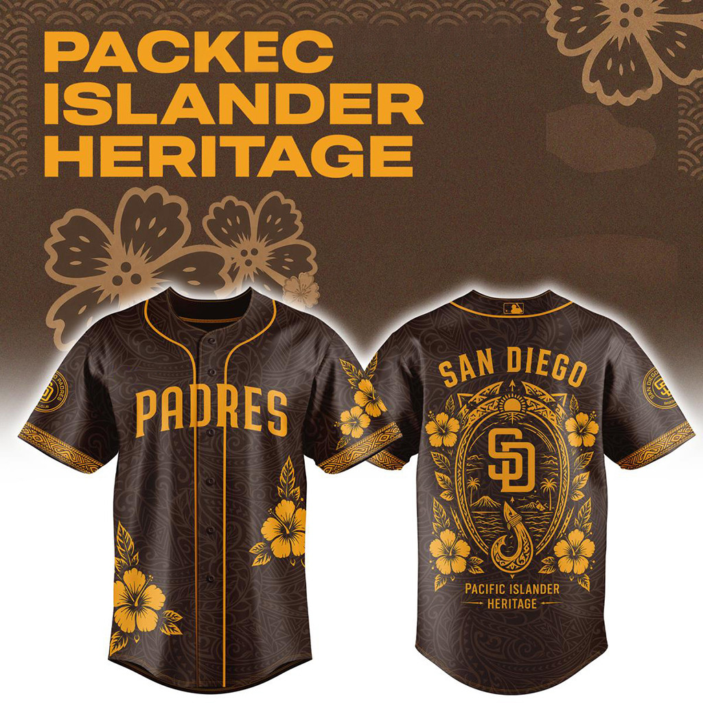 San Diego Padres Pacific Islander Heritage Jersey 2026 Padres Merch Present For Baseball Fans