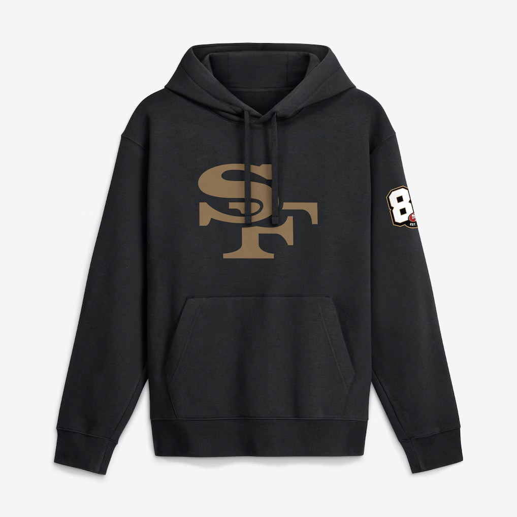 San Francisco 49ers Merch 2026 SF 49ers 80th Anniversary Third Down Stop Club Hoodie Fan Apparel