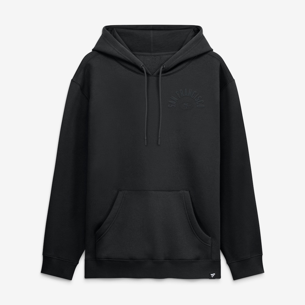 San Francisco 49ers Merch - Men's Fanatics Out Hoodie, Black - Gift Ideas For Football Lovers