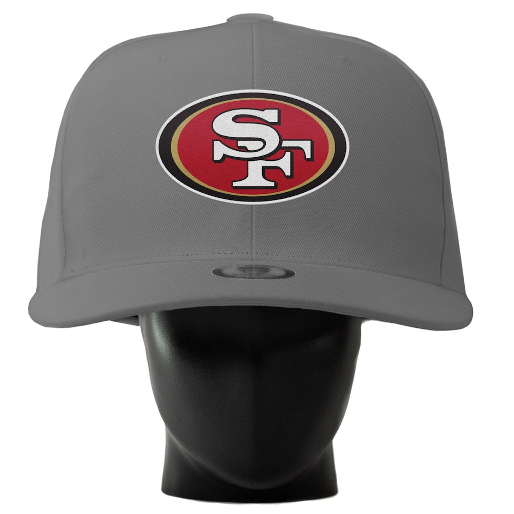 San Francisco 49ers Merch - Unisex Noggin Boss Gray Oversized Hat - Gift For Football Fans