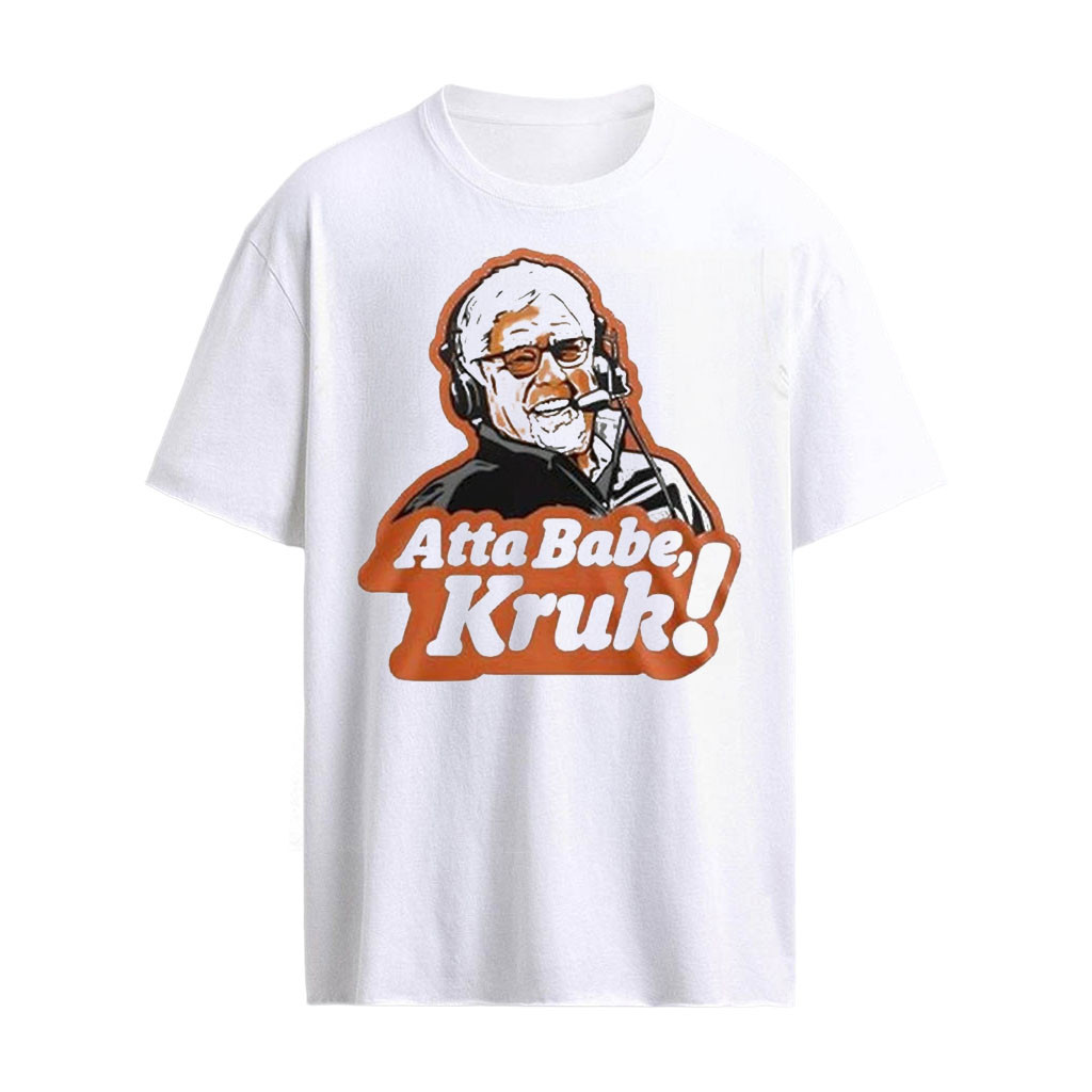 San Francisco Giants Mike Krukow 2026 Forever Giant Atta Babe Kruk Shirts