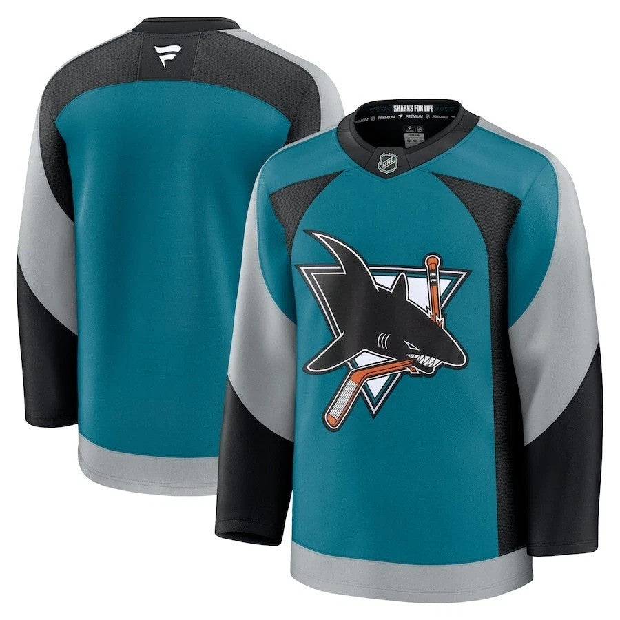 San Jose Sharks 2025 Stitched Limited Jersey - Blue 1 San Jose Sharks 2025 Stitched Limited Jersey - Blue