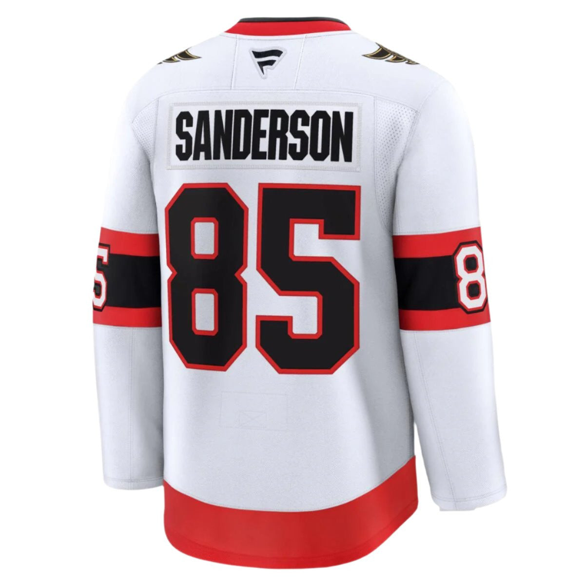 Sanderson Ottawa Senators 2025 Premium Away Jersey - White 2 Sanderson Ottawa Senators 2025 Premium Away Jersey - White - Image 2