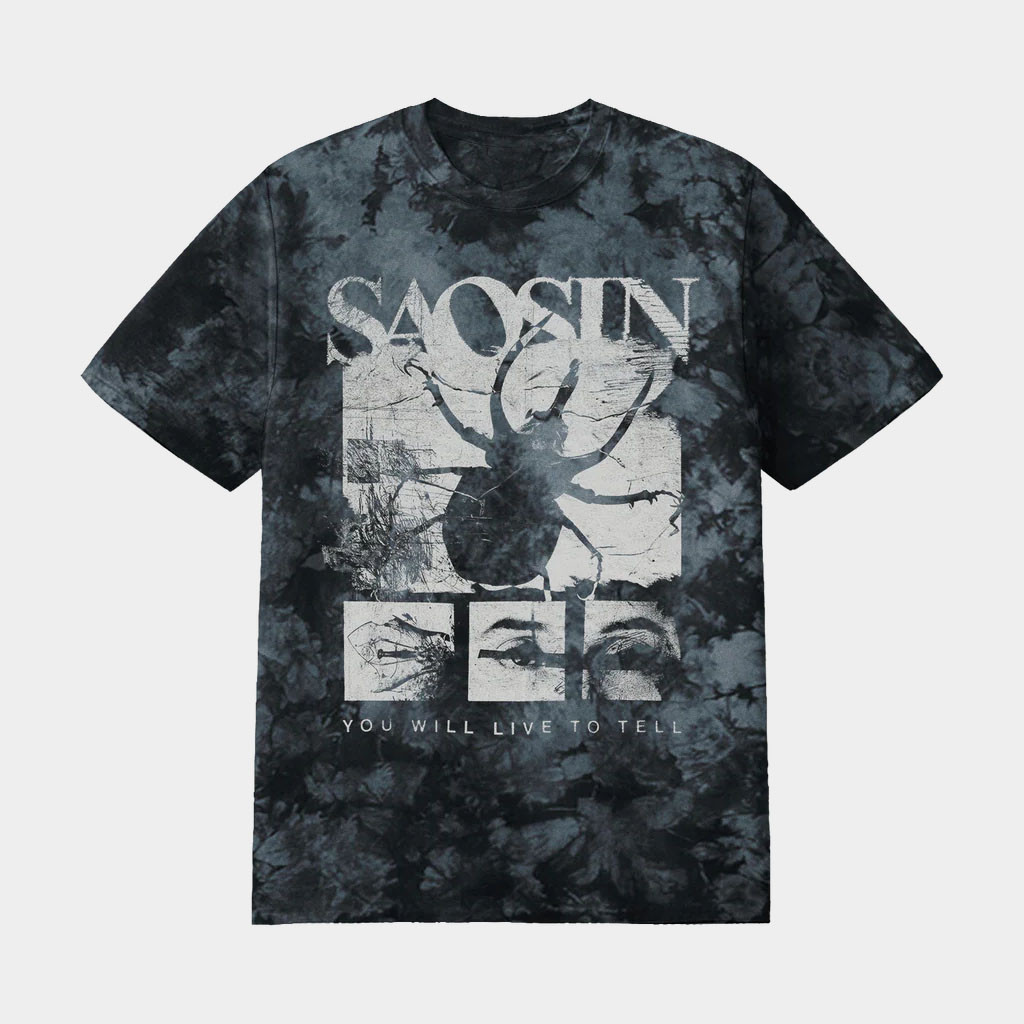 Saosin Merch 2026 You Will Live To Tell Dye T-Shirt Presents For Rock Lovers