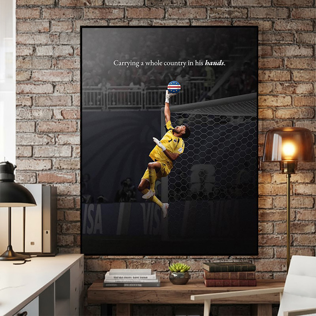 Saviour Cozinha Cabo Verde FIFA World Cup 2026 Carrying A Whole Country In His Hands Poster