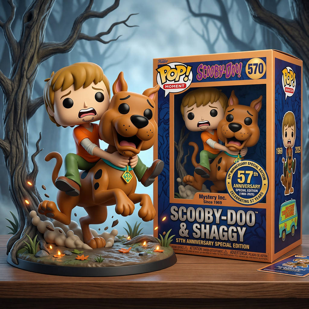 Scooby Doo And Shaggy 57th Anniversary Special Edition Acrylic Plaque Best Gifts For Son