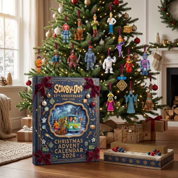 Scooby Doo Mystery Great Dane 57th Anniversary Christmas Advent Calendar Scooby Doo Merch - Image 2