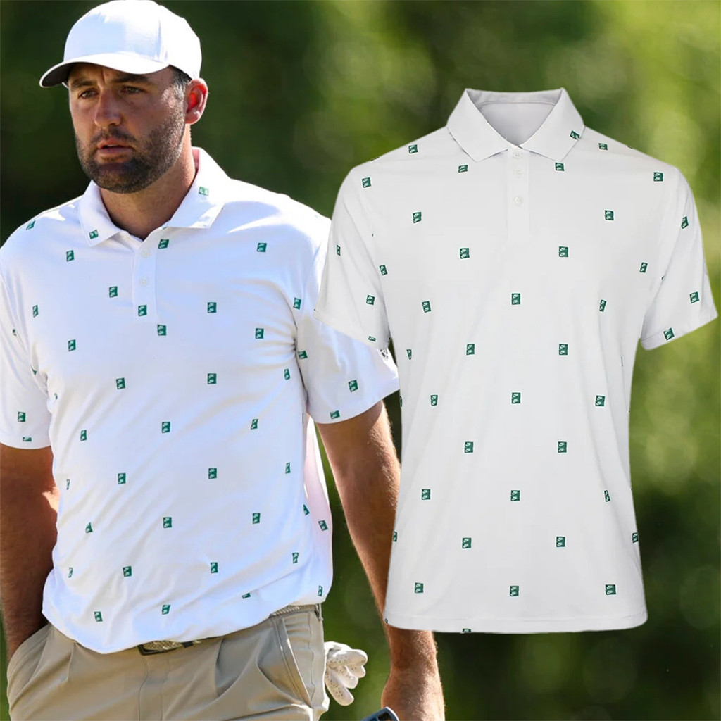 Scottie Scheffler Golf Polo Shirt 2026 Scottie Scheffler Merch Dad Father's Day Gifts