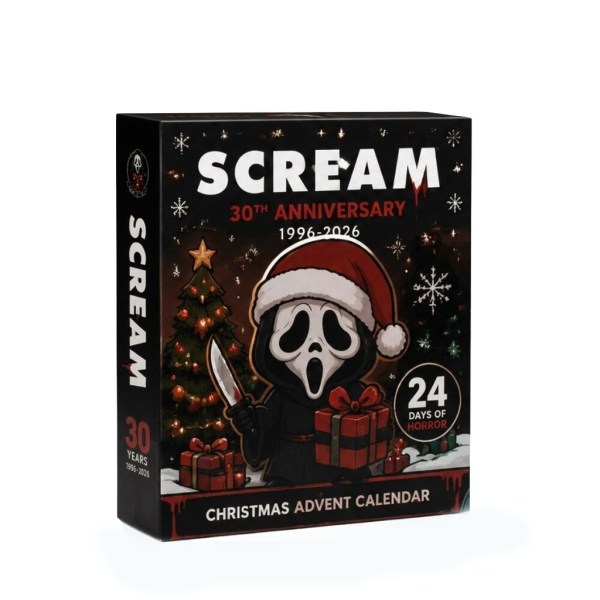 Scream Ghostface 30Th Anniversary Christmas Advent Calendar 24 Days Of Horror Set Xmas Gifts - Image 2