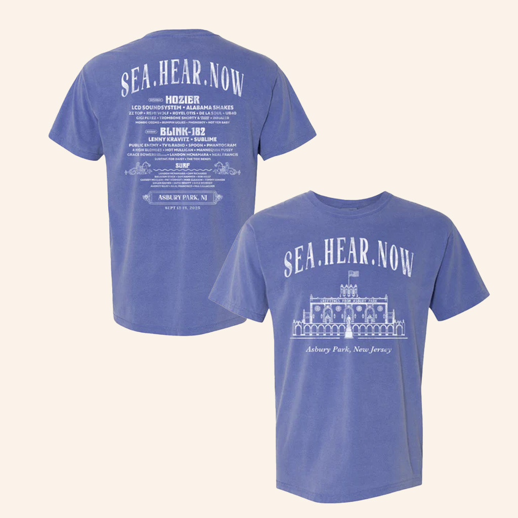 Sea Hear Now Festival Merch Asbury T-Shirt Birthday Gift Ideas For Husband