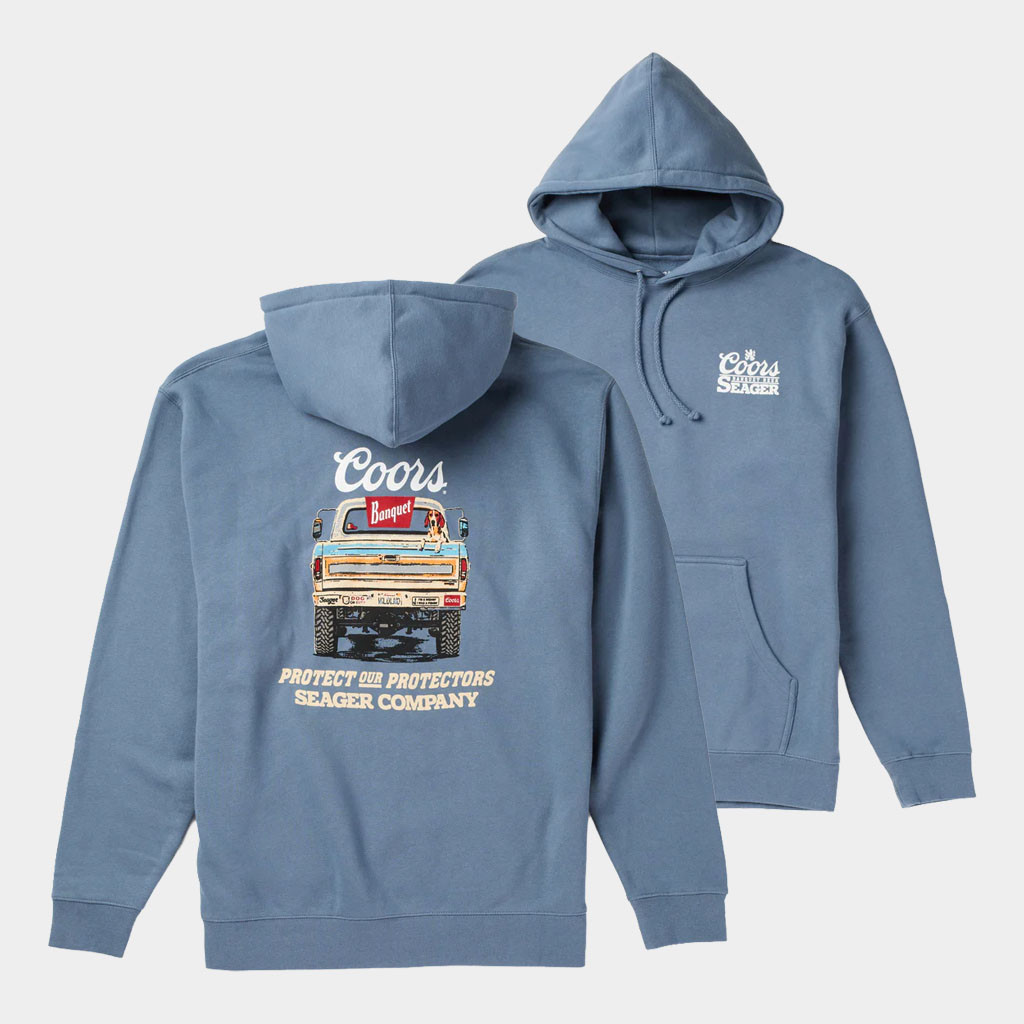 Seager Co Merch 2026 Seager X Coors Banquet Bumper Hoodie Best Gifts For Boyfriend