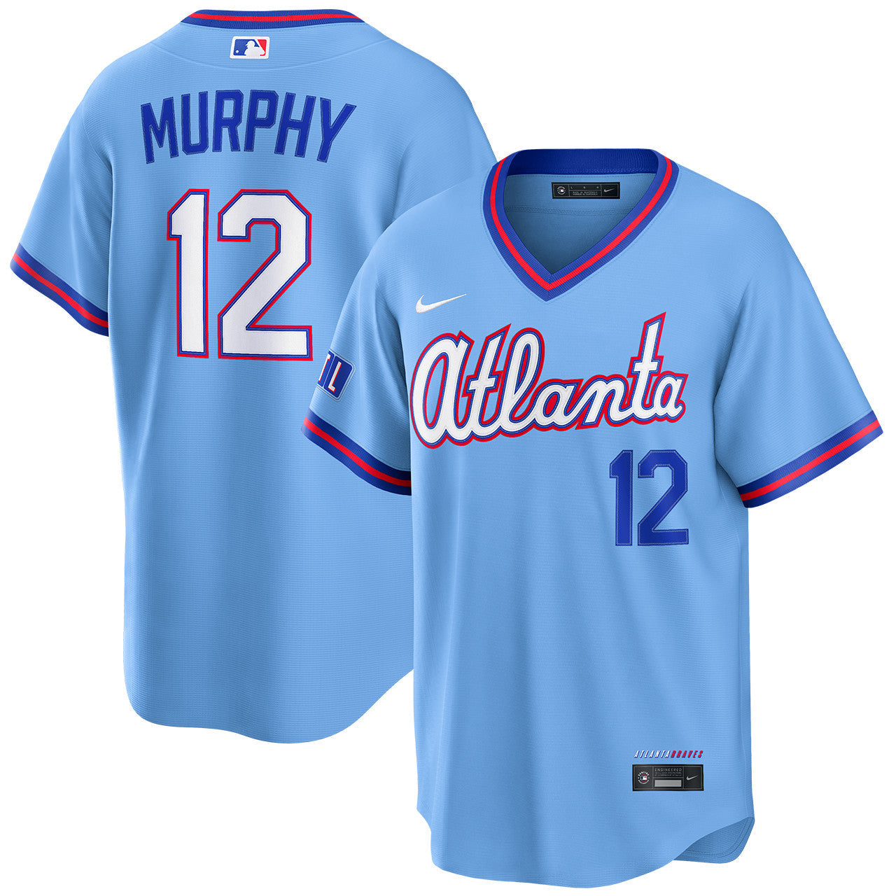 Sean Murphy Atlanta Braves 2026 City Connect Stadium Jersey - Powder Blue