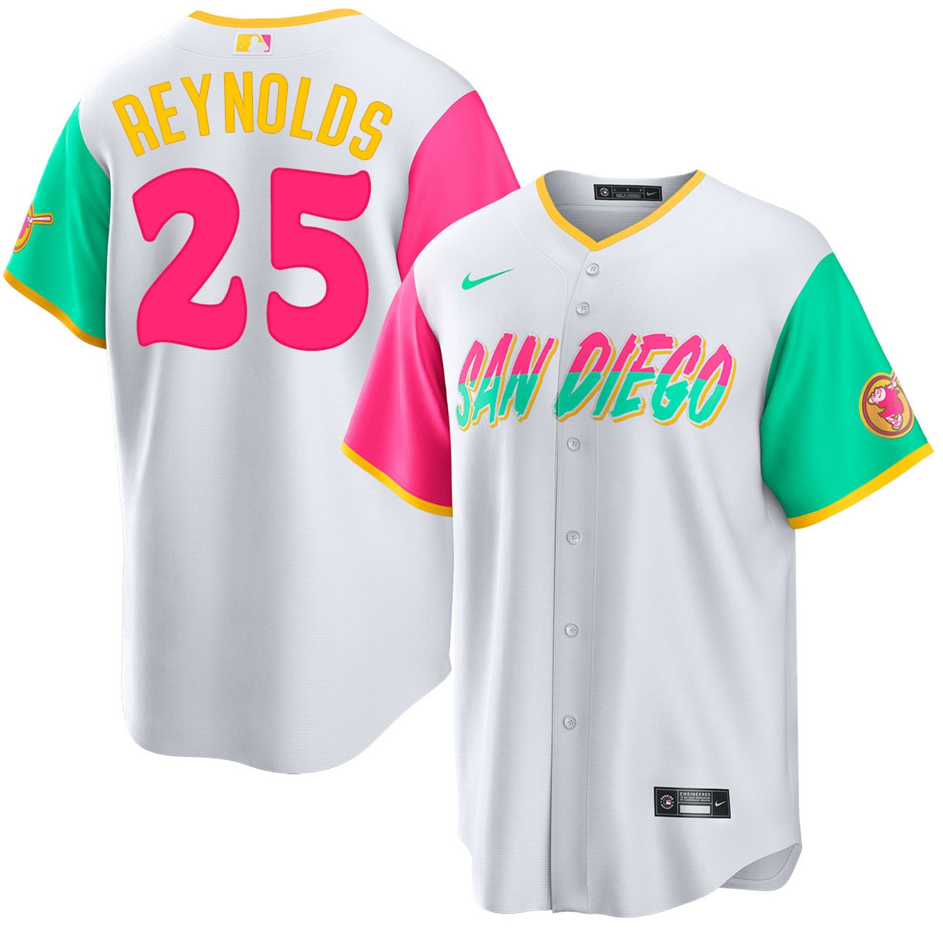 Sean Reynolds San Diego Padres 2025 City Connect Limited Jersey - White