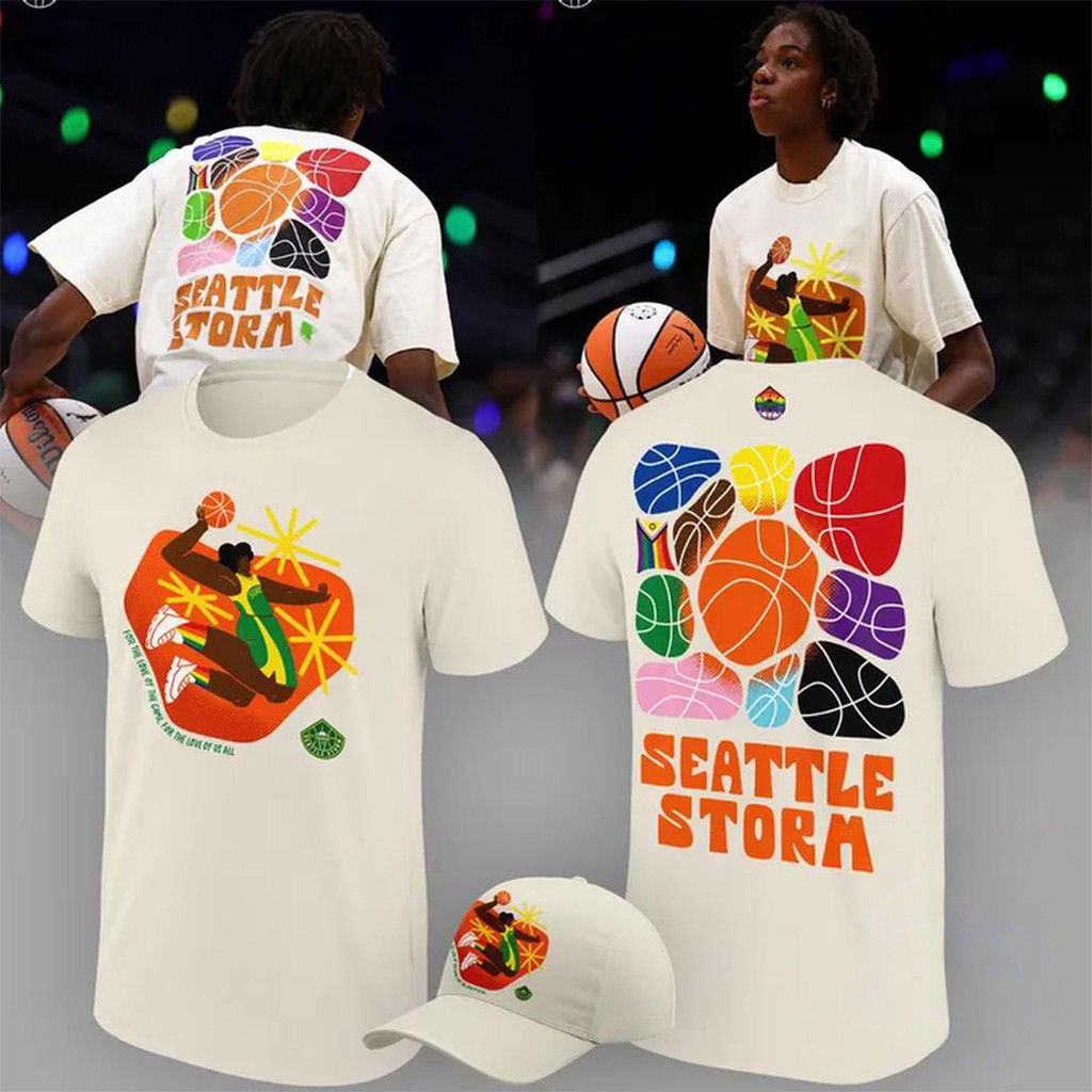 Seattle Storm X Pride Night 2026 T-Shirt Seattle Storm Merch Present Ideas