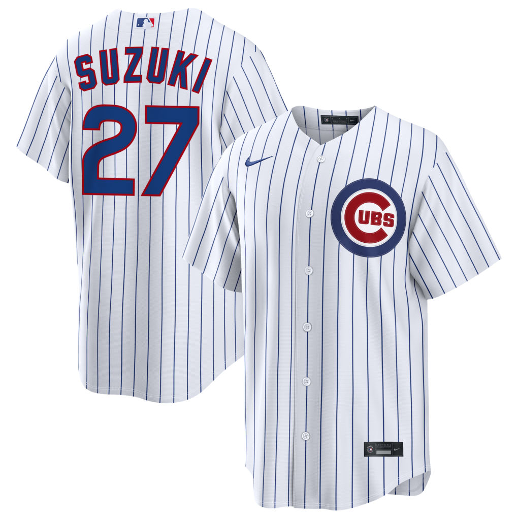 Seiya Suzuki Chicago Cubs 2026 Home Jersey - White