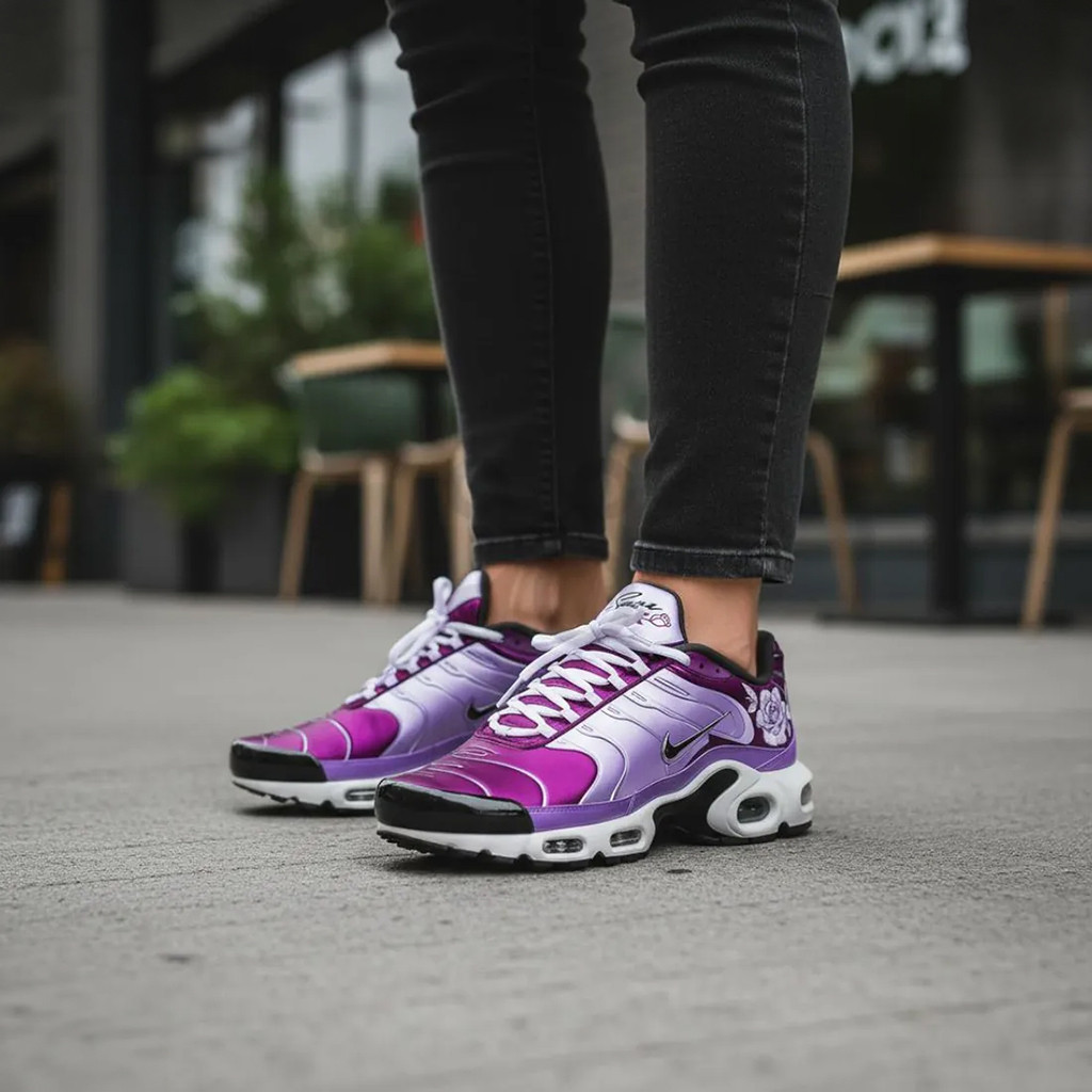 Selena Quintanilla Purple Rose Tribute Air Max Plus TN Sneakers Selena Merch Gifts For BFF