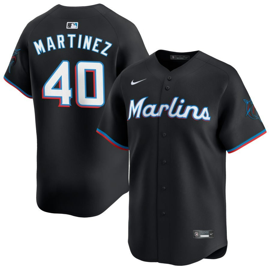 Seth Martinez Miami Marlins 2025 Alternate Limited Jersey ï¿½ï¿½ï¿½ Black
