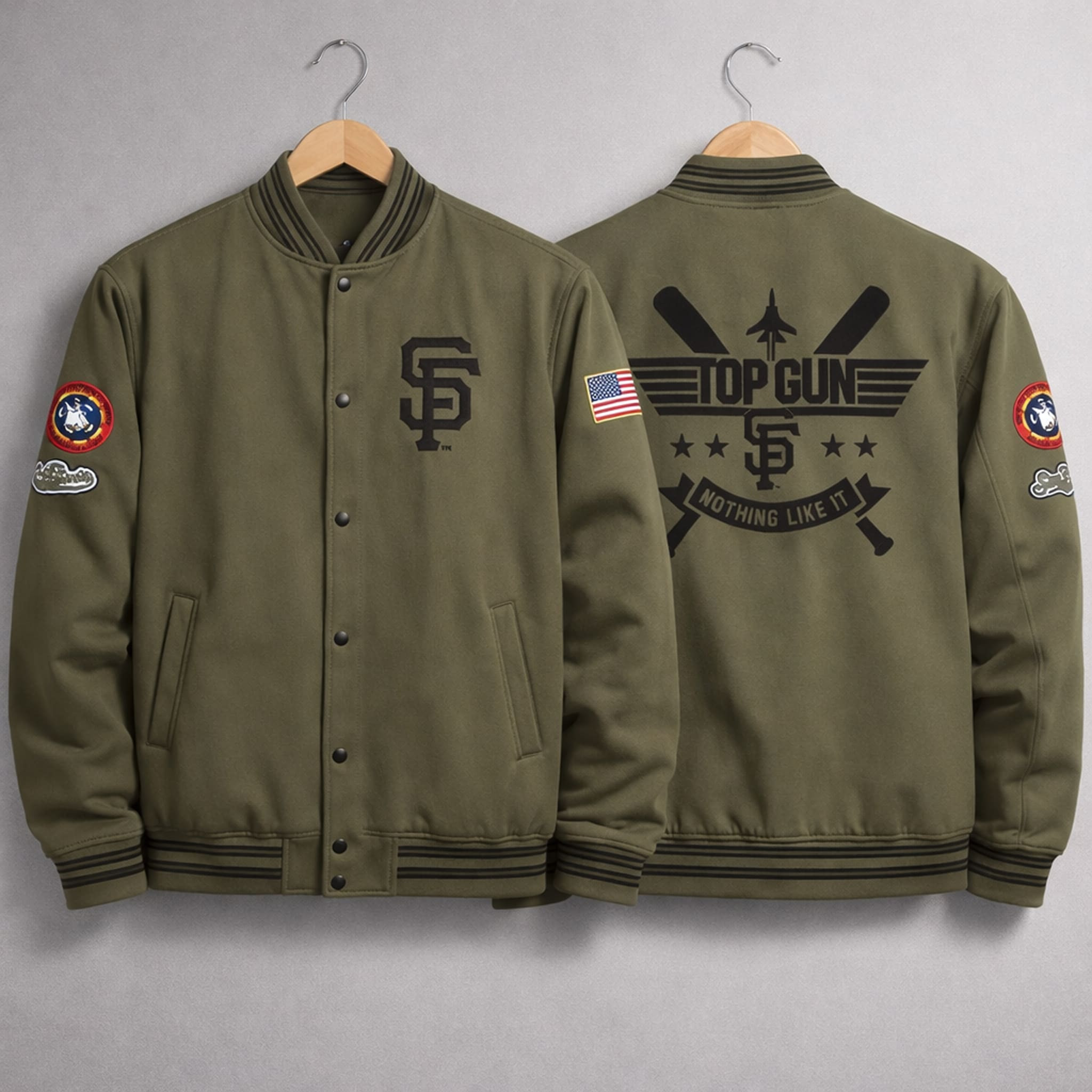 SF Giants Top Gun Night Jacket Giveaway 2026 Giants Merch Cool Gifts For Baseball Lovers - Image 3
