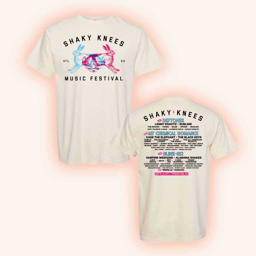Shaky Knees Merch Rabbits T-Shirt Christmas Gift Ideas For Her