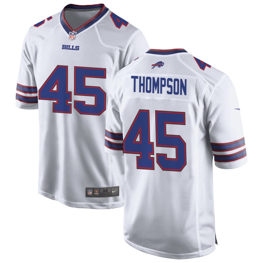 Shaq Thompson Buffalo Bills 2025 Game Jersey - White