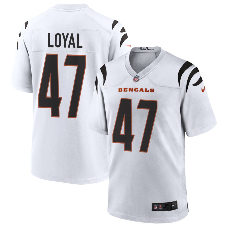 Shaquan Loyal Cincinnati Bengals 2025 Game Jersey - White