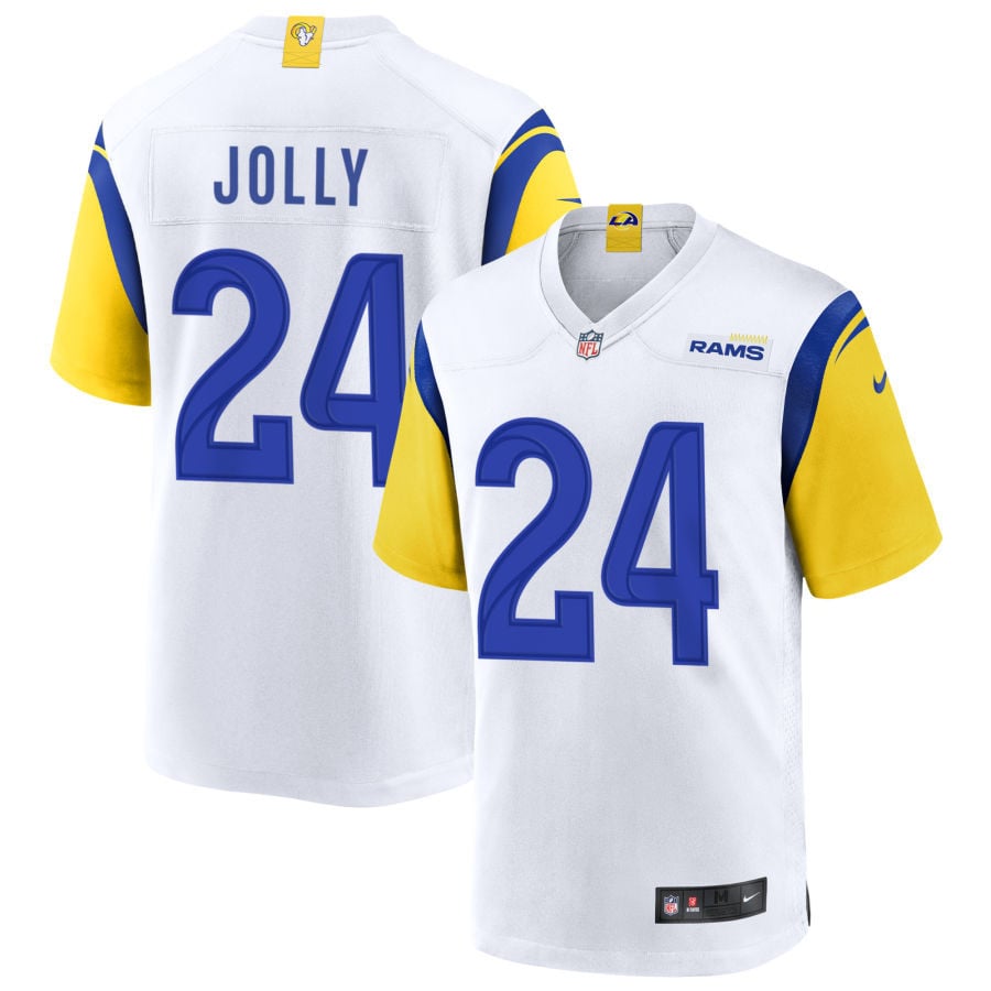 Shaun Jolly Los Angeles Rams 2025 Alternate Jersey - White