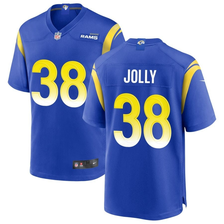 Shaun Jolly Los Angeles Rams 2025 Game Jersey - Royal
