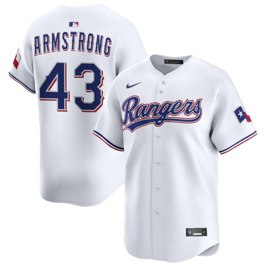 Shawn Armstrong Texas Rangers 2025 Home Limited Jersey - White