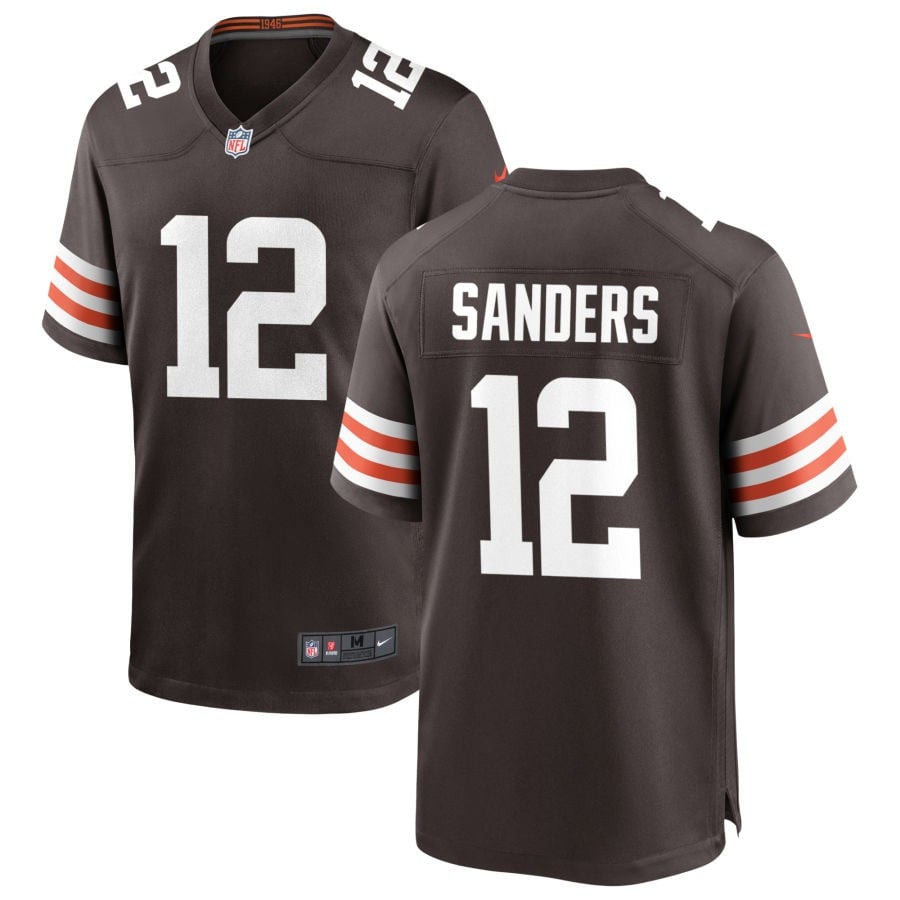 Shedeur Sanders Cleveland Browns 2025 Game Jersey - Brown