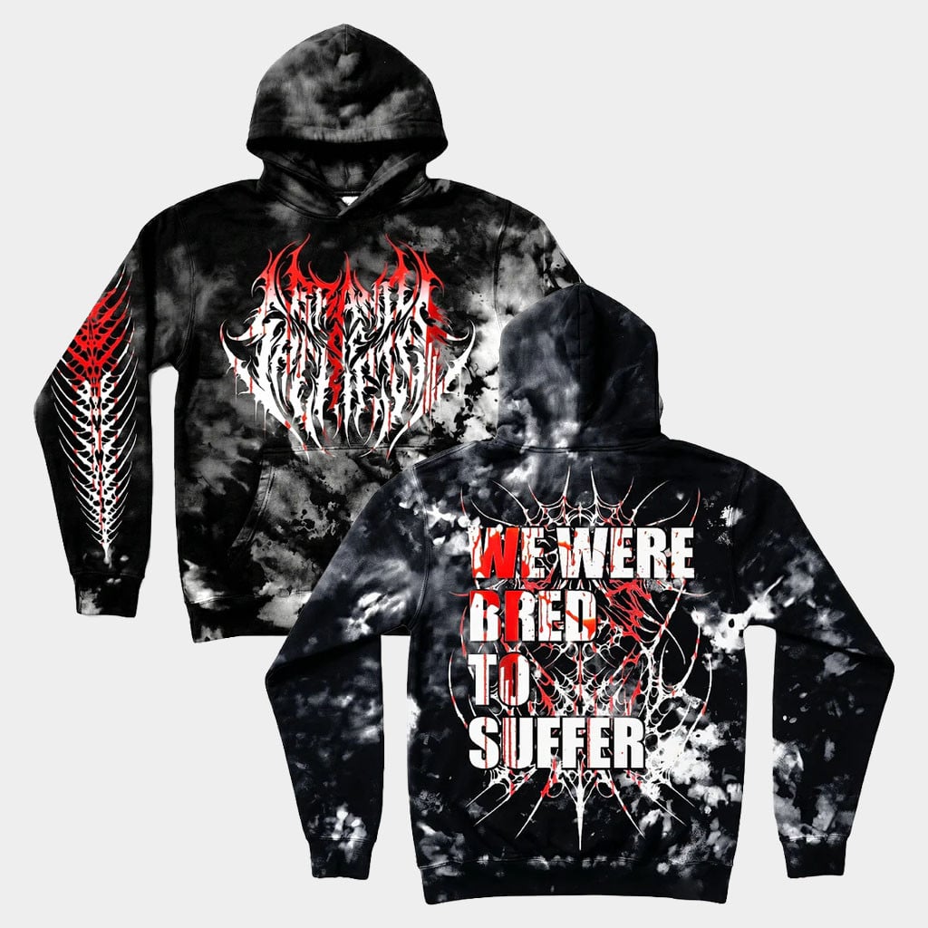 Shibori Threads Merch 2026 Brand Of Sacrifice X Shibori Seeing Red Hoodie Gift For Band Fans