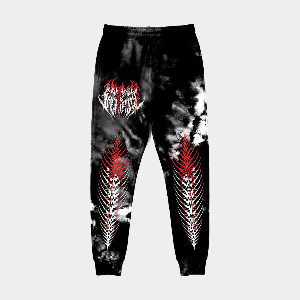 Shibori Threads Merch 2026 Brand Of Sacrifice X Shibori Seeing Red Joggers Gift For Boyfriend