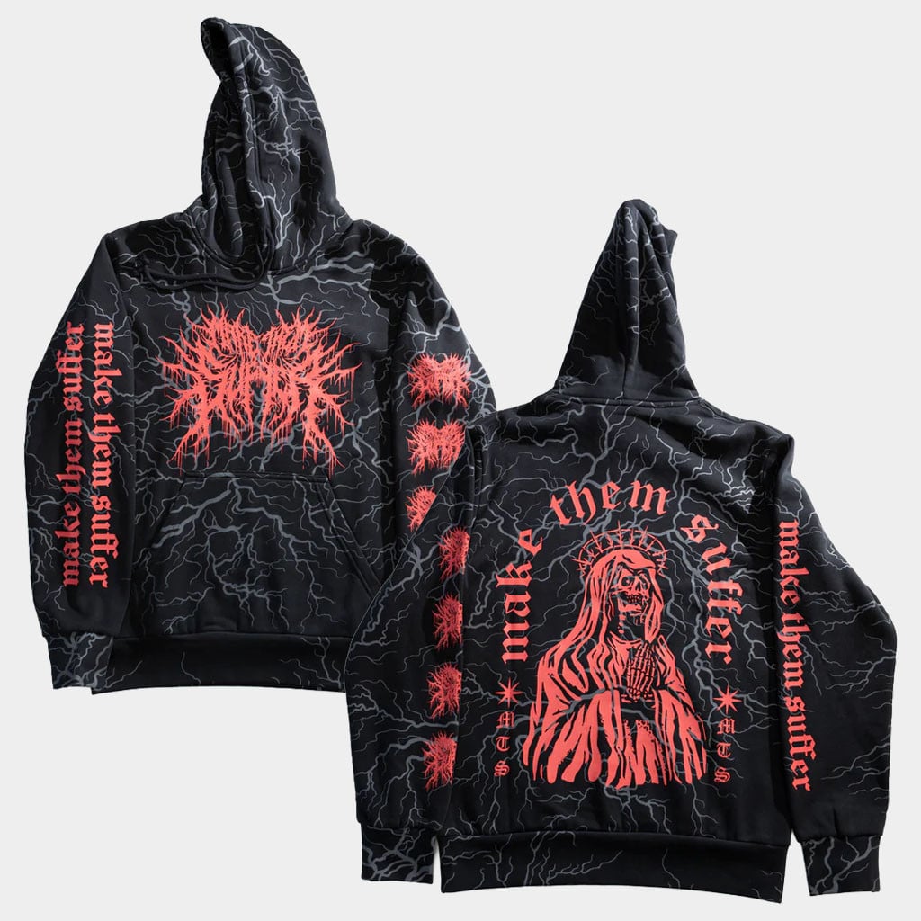 Shibori Threads Merch 2026 Make Them Suffer X Shibori V2 Hoodie Present For Band Fans