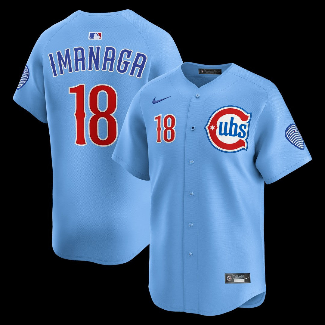 Shota Imanaga Chicago Cubs 2025 Blues Alternate Limited Jersey - Blue