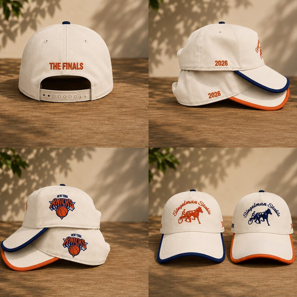 Siegelman Stable x New York Knicks Finals 2026 Hat Embroidered Knicks Merch Gifts For Fan - Image 8