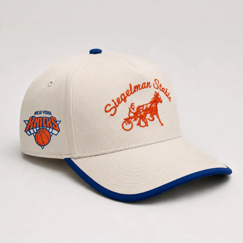 Siegelman Stable x New York Knicks Finals 2026 Hat Embroidered Knicks Merch Gifts For Fan - Image 6