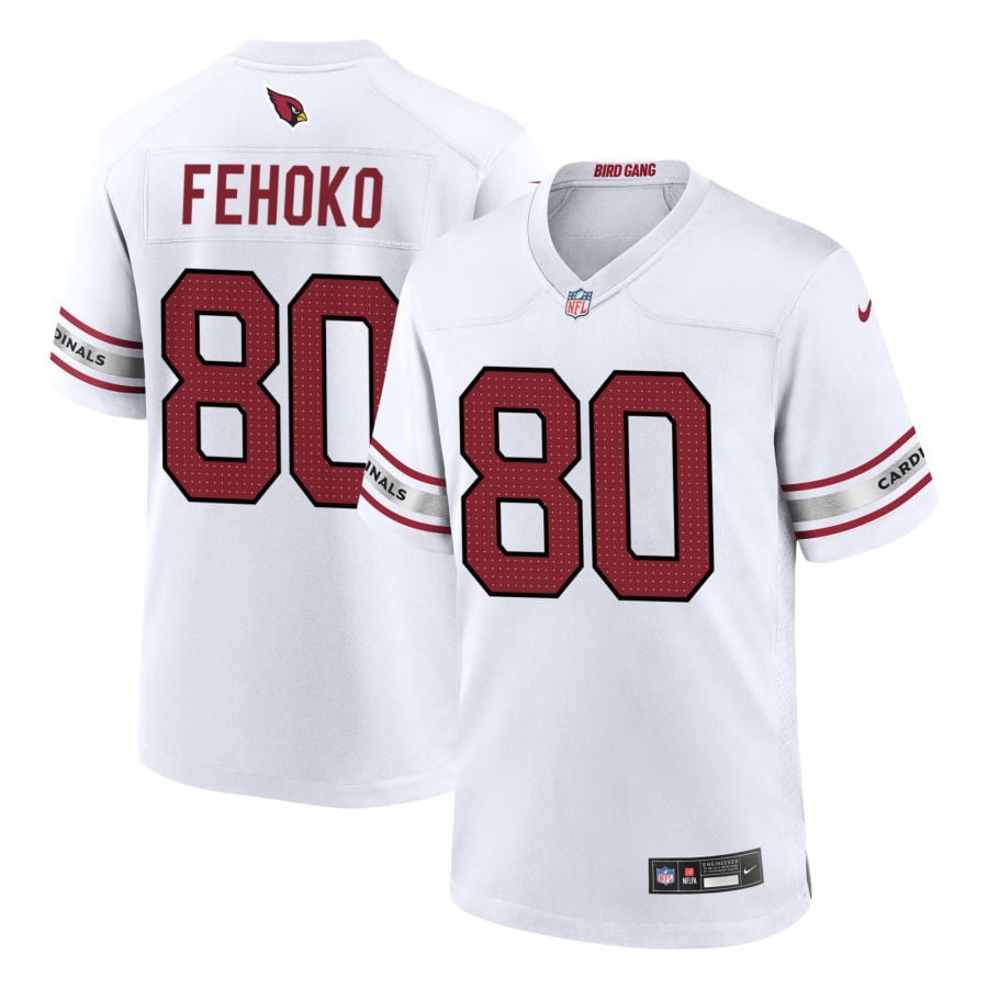 Simi Fehoko Arizona Cardinals 2025 Game Jersey - White